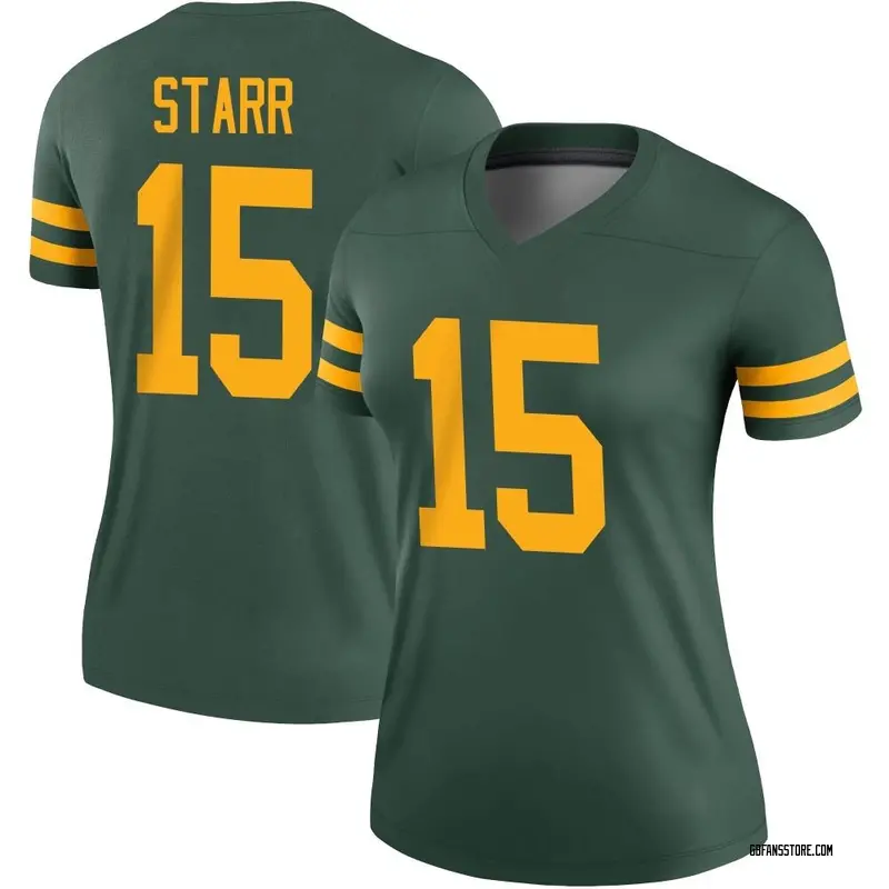 : Bart Starr Jersey #15 Green Bay Custom Stitched Green Football  Various Sizes New No Brand/Logos GENERIC Size 3XL : Everything Else